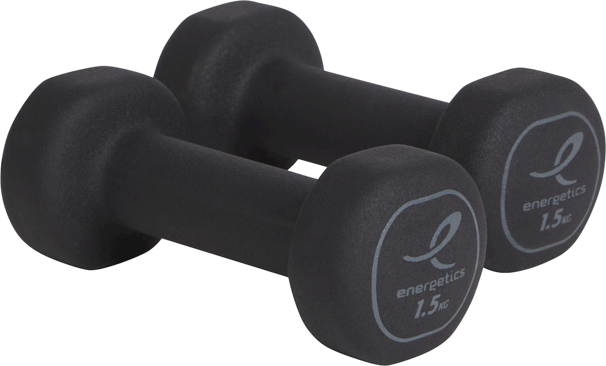Гантели Energetics Neoprene Dumb. Pairs 106225-901050 2х1.5 кг Neoprene Dumb Pairs черный — фото 1