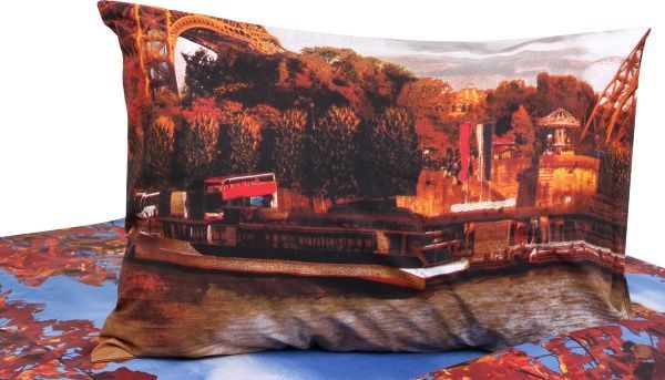 Комплект постельного белья Париж 1,5 разноцветный UP! (Underprice) 