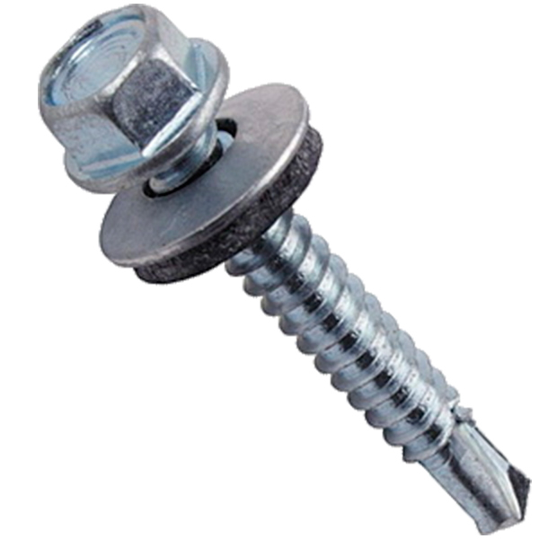 Саморез для кровли по дереву Zn цинк 4.8x35 мм 250 шт