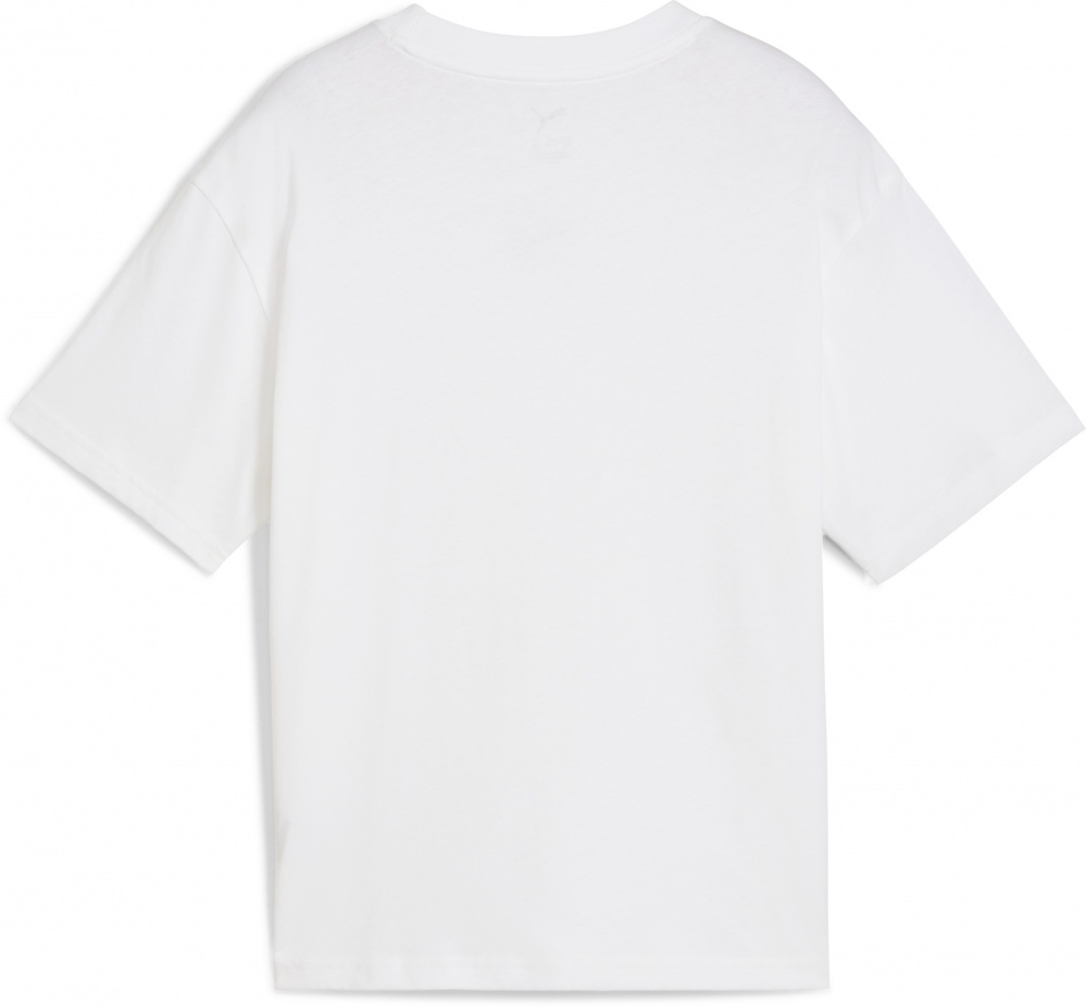 Футболка Puma ESS Boxy Tee G 68513102 р.128 белый