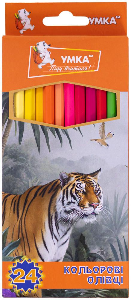 Карандаши цветные Тропик СК44-25 Умка