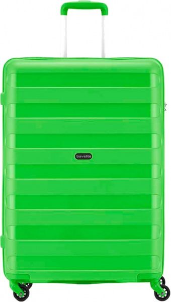 Чемодан Travelite Nova на 4 колесах L 99 л зеленый 