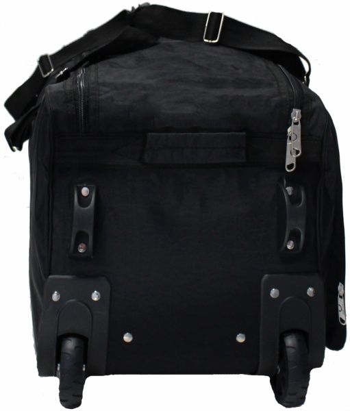 Сумка дорожная на колесах Bagland 36470 68 л черный Мілан 