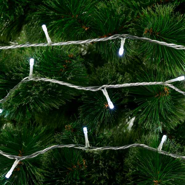 Гирлянда линейная LED 300 ламп 30 м холодно-белая