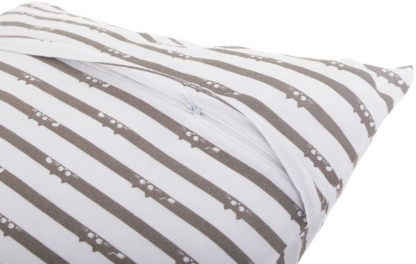 Набор наволочек Кошки на ленте 70x50 см белый с принтом Homeline 