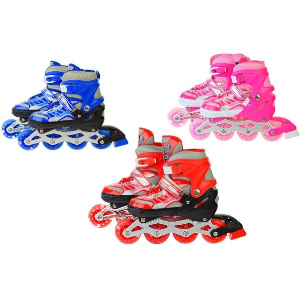 Роликові ковзани Shantou SC190152, 3 кольори р. 34-39 в асортименті