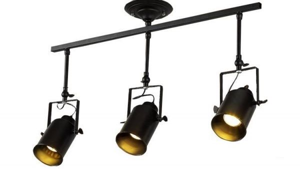 Спот Геотон Арт-3 3x60 Вт E27 черный 48840