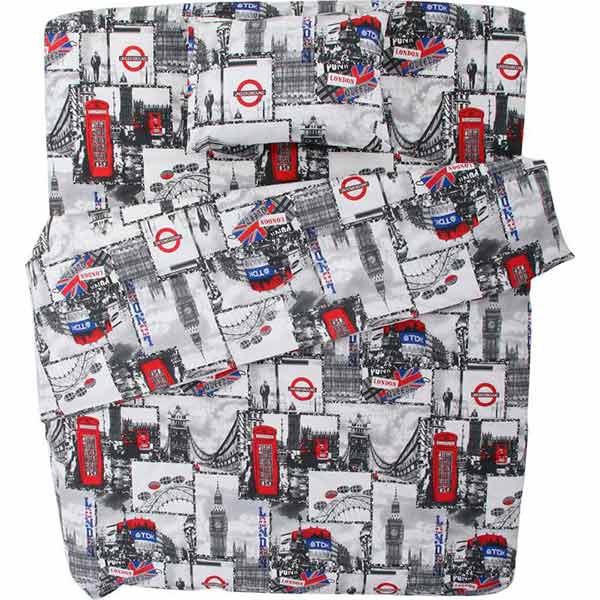 Комплект постільної білизни полуторний La Nuit London