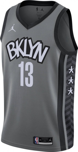 Майка Nike BKN M NK SWGMN JSY STMT 20 CV9469-002 р.L сірий