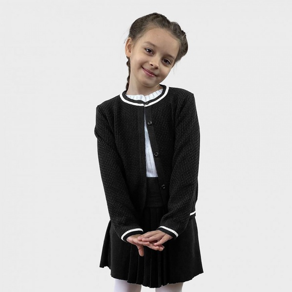 Юбка Герда ART KNIT р.116–122 черный 022467 