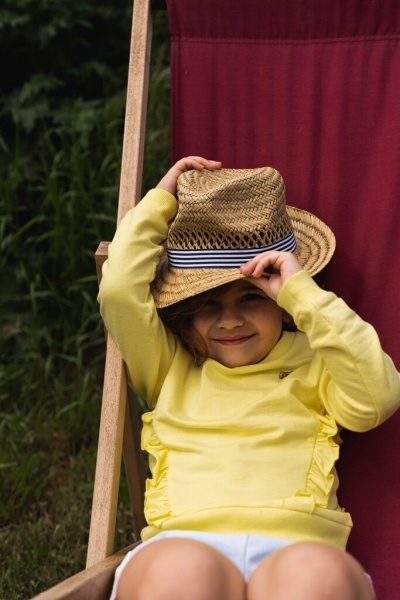 Свитшот для девочки Koko Noko р.128 желтый T46921-37 