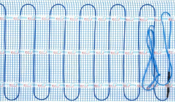 Нагревательный мат Evro-Termo 0,5 м2