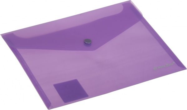 Папка-конверт на кнопці А5 фіолетова Nota Bene