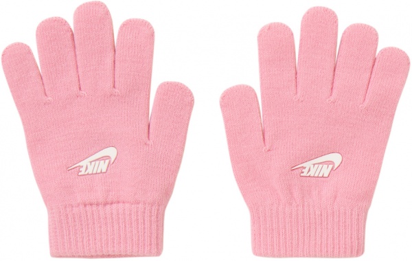 Комплект шапка+перчатки Nike NAN SWOOSH POM BEANIE GLV SET 8A2695-A8F O-S розовый