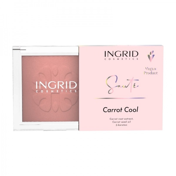 Рум'яна Ingrid Cosmetics Vegan Saute Carrot Cool бежево-рожевий 7 г