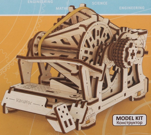 Деревянный 3D-конструктор UGEARS Вариатор