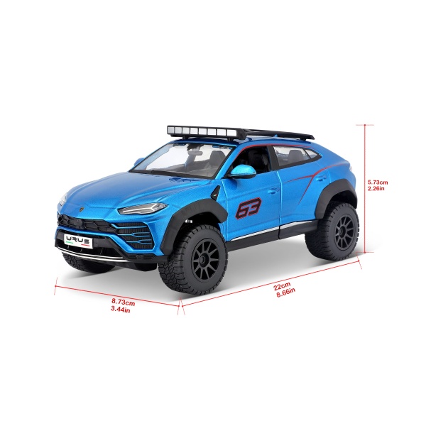 Автомодель Maisto 1:24 Lamborghini Urus 32533 met. blue