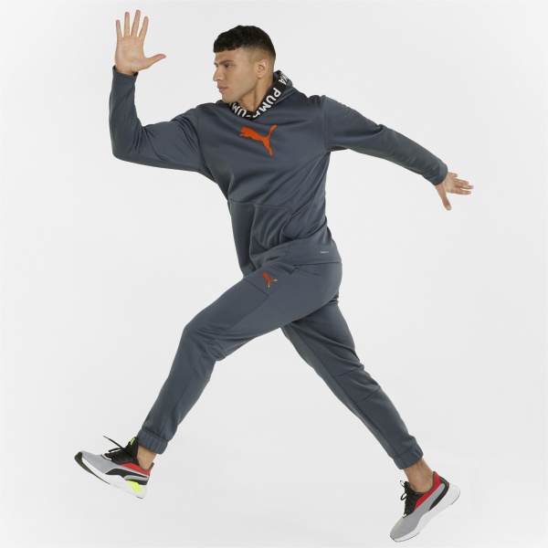 Джемпер Puma TRAIN PWR FLEECE HOODIE 52089342 р. XL темно-серый