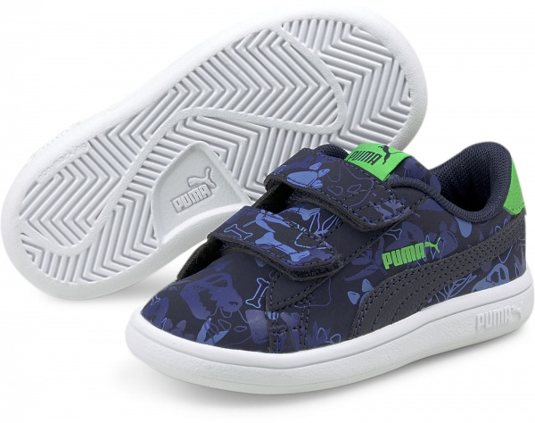 Кроссовки Puma Smash v2 Archeo Summer V Inf 36879301 р.UK 8 синий