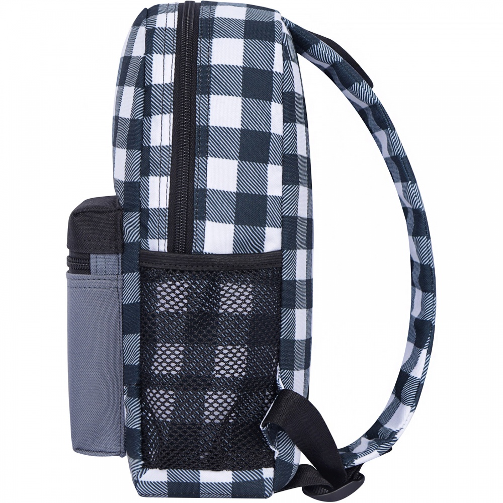 Рюкзак молодежный Bagland Шахматы черно-белые mini (суб.1425)