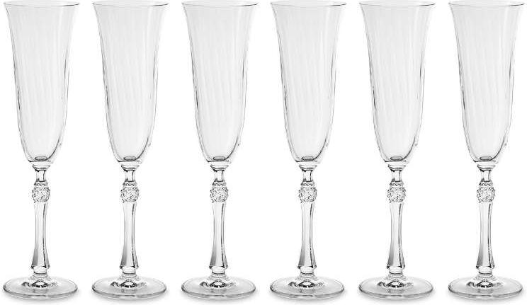 Набір бокалів для шампанського Bohemia Parus 190 мл 6 шт.