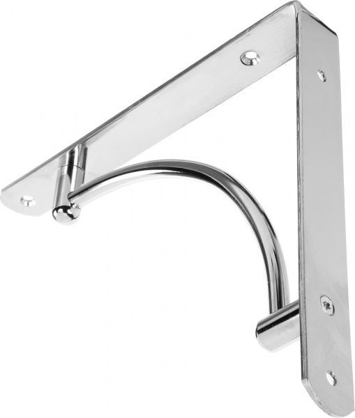 Кронштейн DC увігнутий металевий 222х222 мм хром