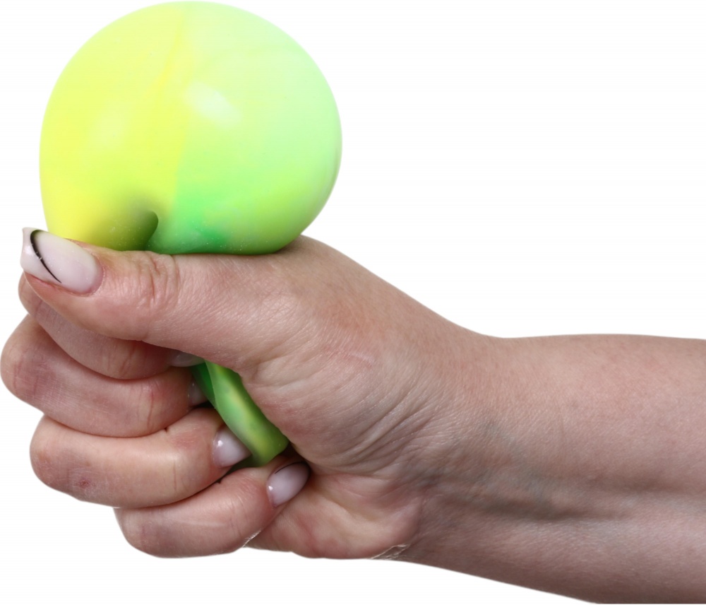 Игрушка-антистресс PIXIE красочный мяч 86 г 65 мм в ассорт. CKS-10741