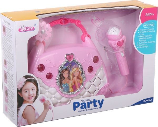 Іграшка музична Shantou Сумочка з мікрофоном I1289072