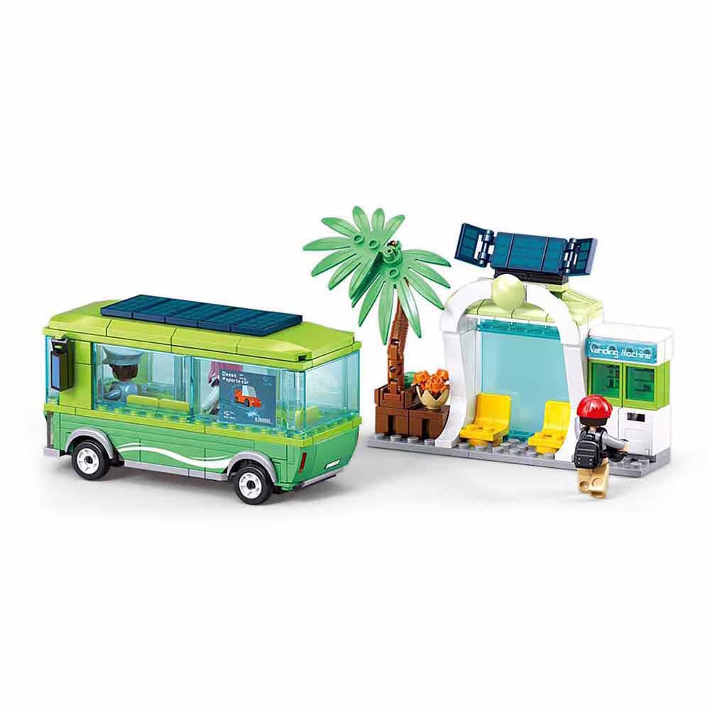 Конструктор Sluban Metropolis Новий електричний автобус M38-B1261