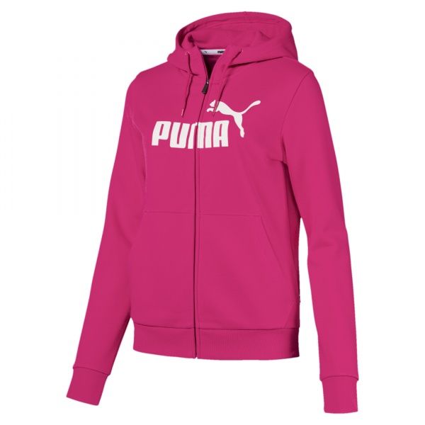 Джемпер Puma Essentials Fleece Hooded Jkt 85181150 р. XS рожевий