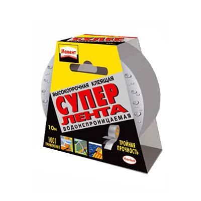 Клейкая лента Момент Супер Лента серебряная 1319728