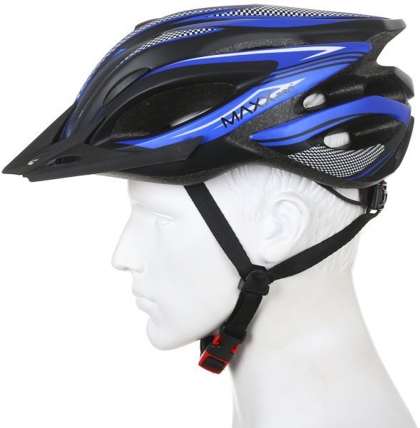 Шлем защитный MaxxPro SV21B р. 55-61 синий с черным