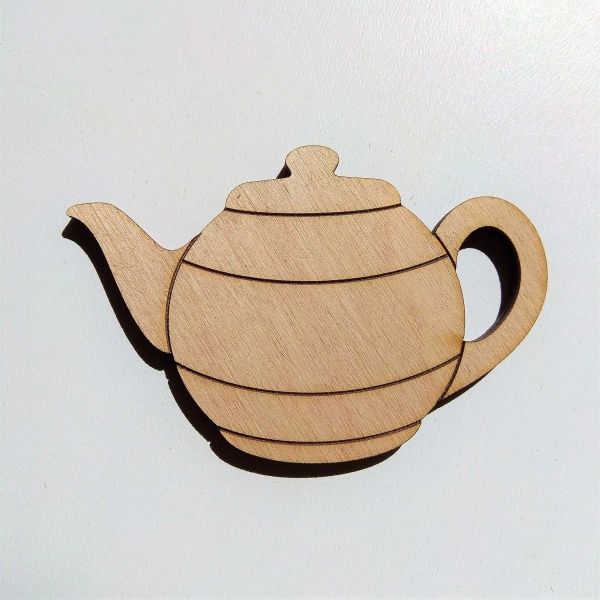 Заготовка Чайник 4D 27 Фанера 