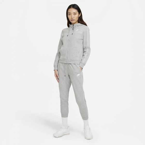 Джемпер Nike W NSW FZ HOODIE MLNM FLC CZ8338-063 р. S сірий
