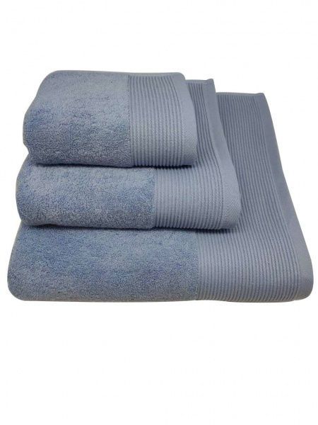 Рушник махровий Гофре 70x140 см волошковий La Nuit 