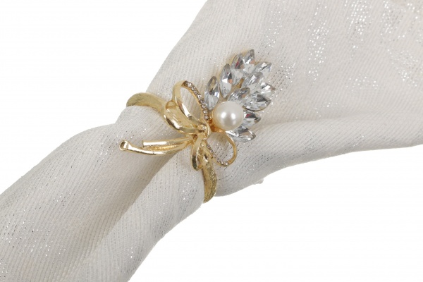 Кольцо для салфеток Diamond Feather YQU9174-3