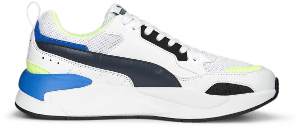 Кроссовки Puma X-RAY 2 SQUARE PUMA WHITE-PUMA BLACK-FAS 37310868 р.46 белый