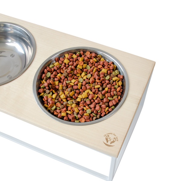 Миска подвійна 10 центів для Джека №4 L 2х1600 мл білий