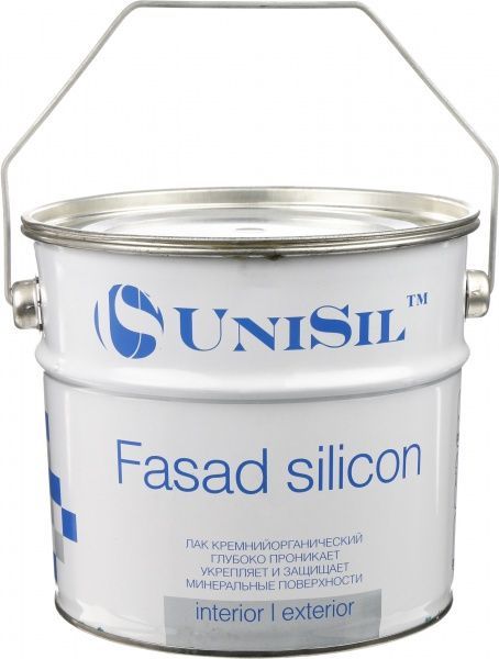 Лак кремнійорганічний Fasad silicon UniSil напівглянець 2,2 л прозорий
