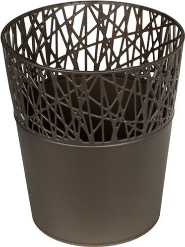 Кашпо пластиковое Prosperplast City круглый 2,8л графитовый (78991-426) 