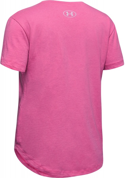Футболка Under Armour Branded Repeat SS 1343852-669 р.L розовый