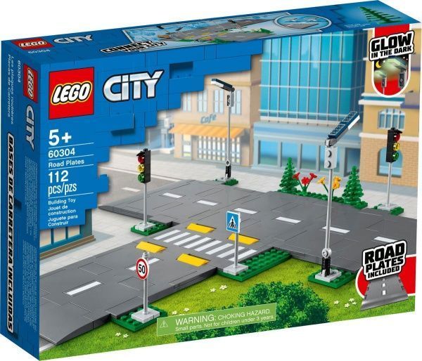 Конструктор LEGO City Road Plates 60304