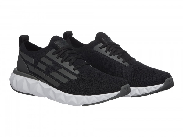 Кросівки EA7 Sneaker X8X048-XK113-N398 р.US 8 чорно-білий