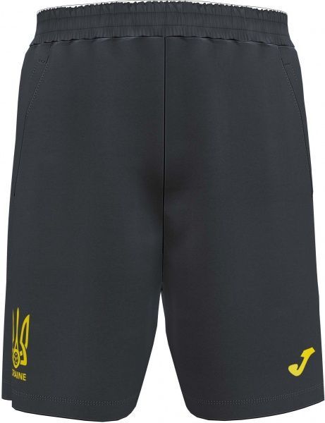 Шорты формы сборной Украины 2021 Joma FED. FUTBOL UCRANIA SHORT AT102369B150 р. 2XL серый