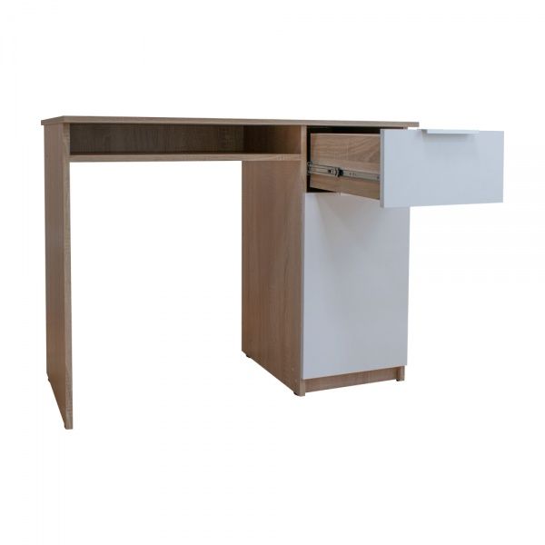 Стол письменный DC Дален дуб сонома/нимфея альба 