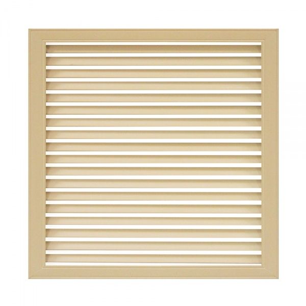 Решітка радіаторна ОМіС 600х600 мм кремова