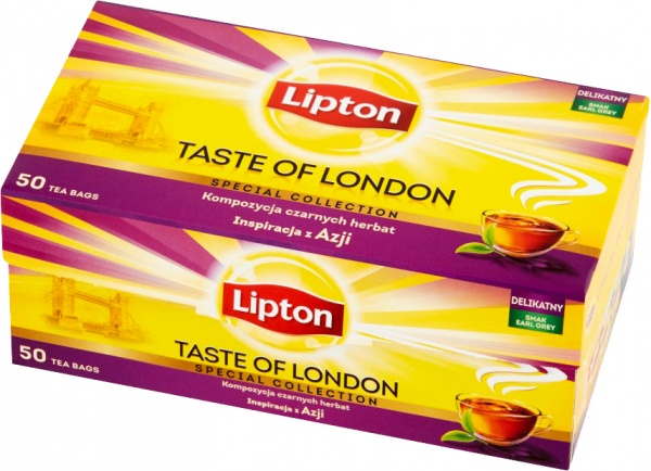 Чай черный Lіpton Taste of London 50 шт. 