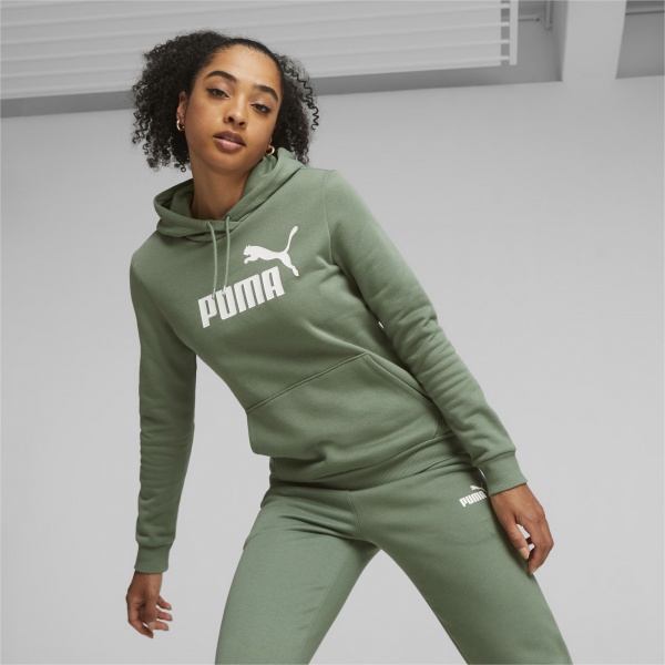 Джемпер Puma ESS LOGO HOODIE FL (S) 58678948 р.M зелений