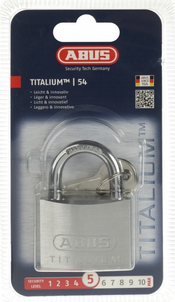 Замок навісний Abus 726TI/50 2240633187015 відкритий (амбарний) 