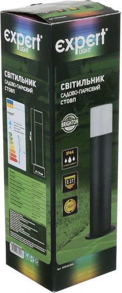 Світильник садовий Expert ELNX-14216-T E27 60 Вт IP44 чорний 